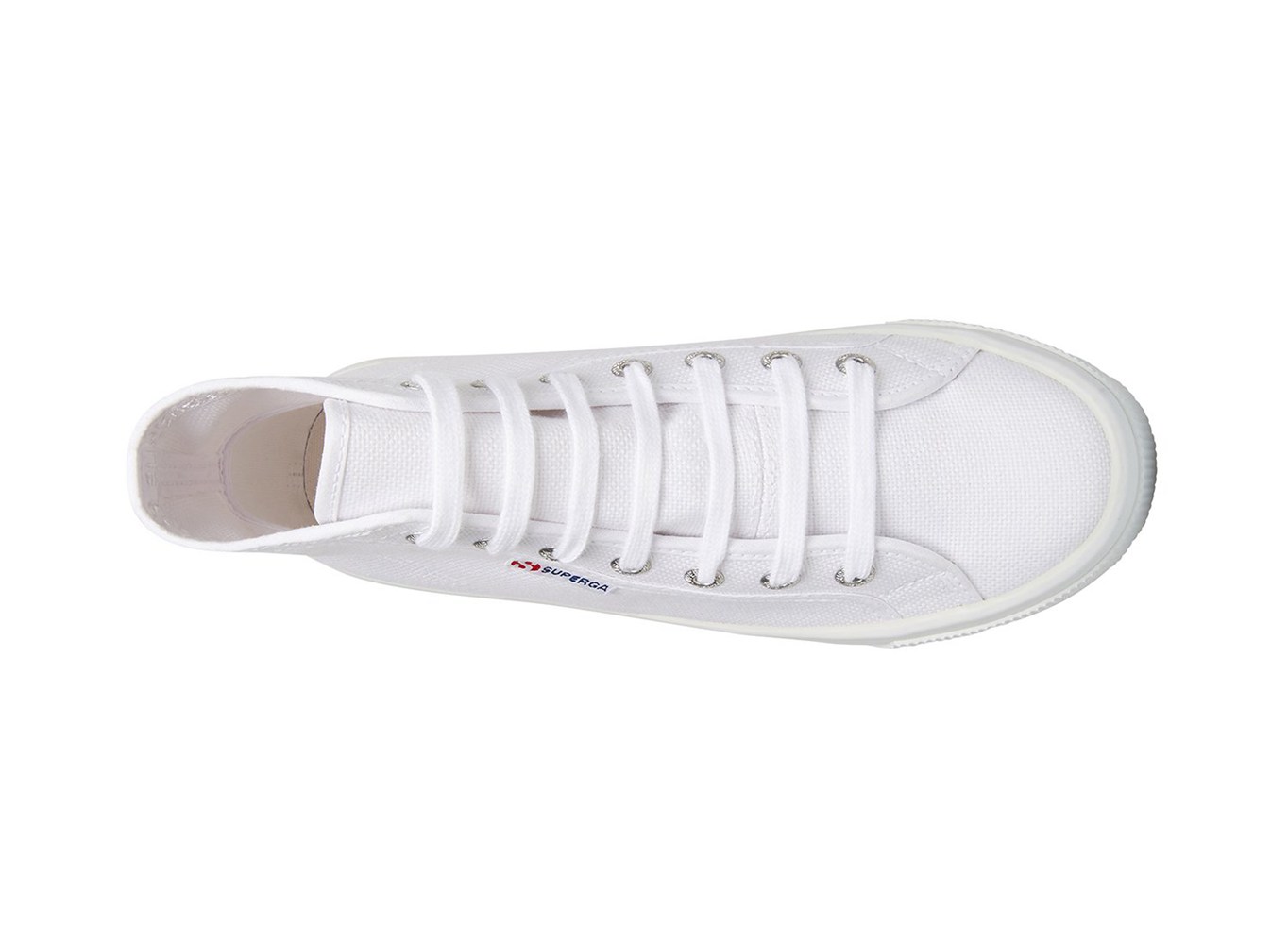 Superga Boots Womens - 2705 Hi Top - White - MJTOI0764